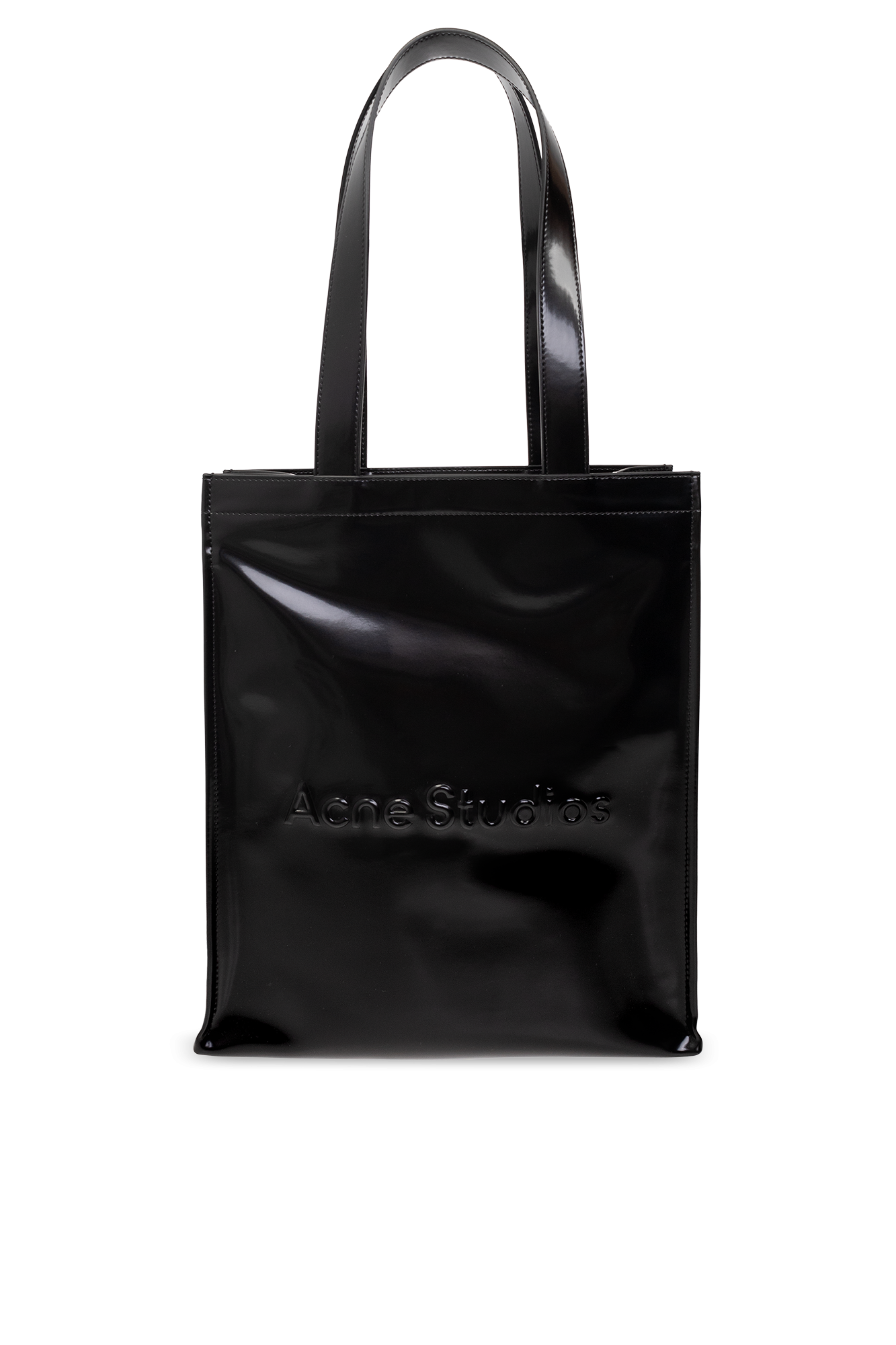 Czarny Torba typu shopper z logo Acne Studios Vitkac Polska